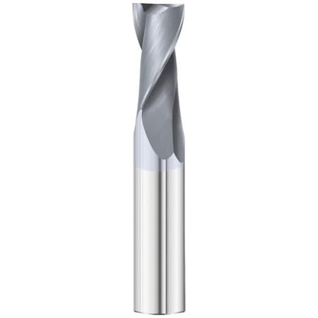 Fullerton Tool 2-Flute - 30 Degree Helix - 3215 GP End Mills, TICN, RH Spiral, Square, Standard, 11/32 32785